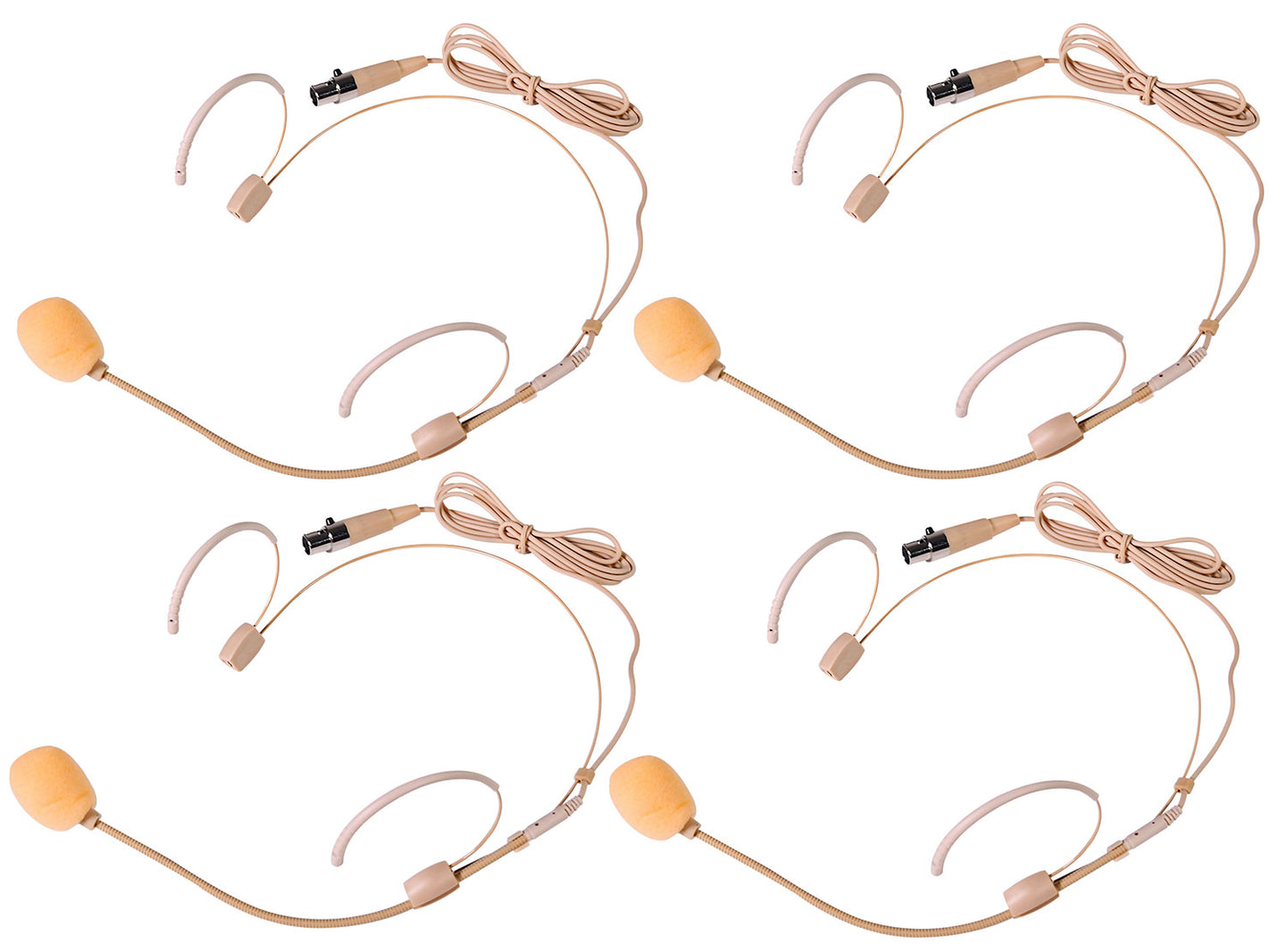 Citronic TU4 Quad PLL Mic Set 4 x Bodypack Transmitters - view 9
