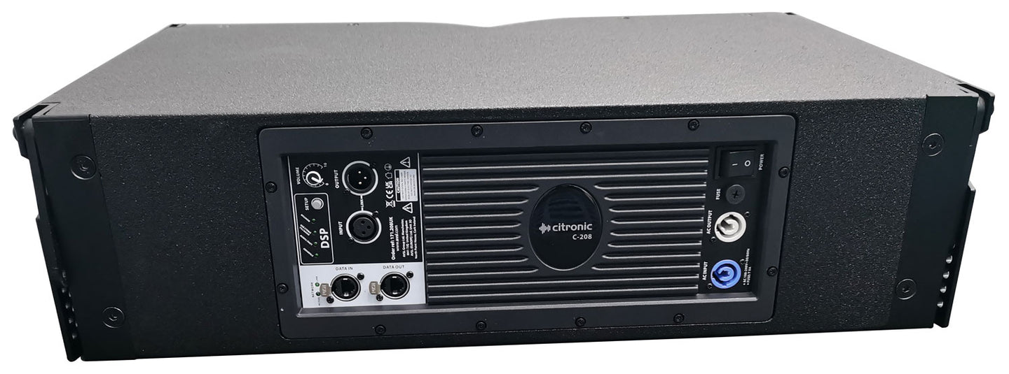 Citronic C-208 Array Cab 2 x 8in + HF 600Wrms - view 4