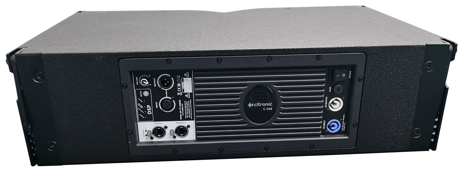 Citronic C-208 Array Cab 2 x 8in + HF 600Wrms - view 4