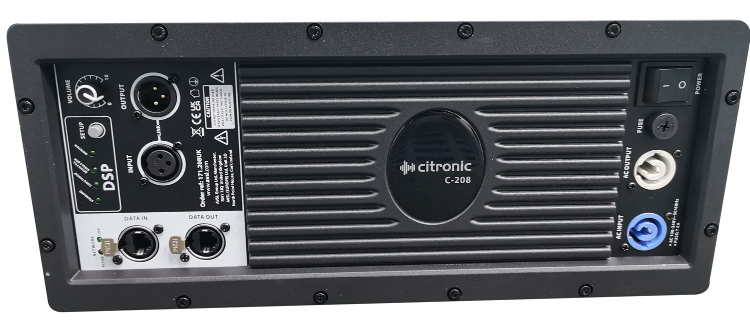 Citronic C-208 Array Cab 2 x 8in + HF 600Wrms - view 5