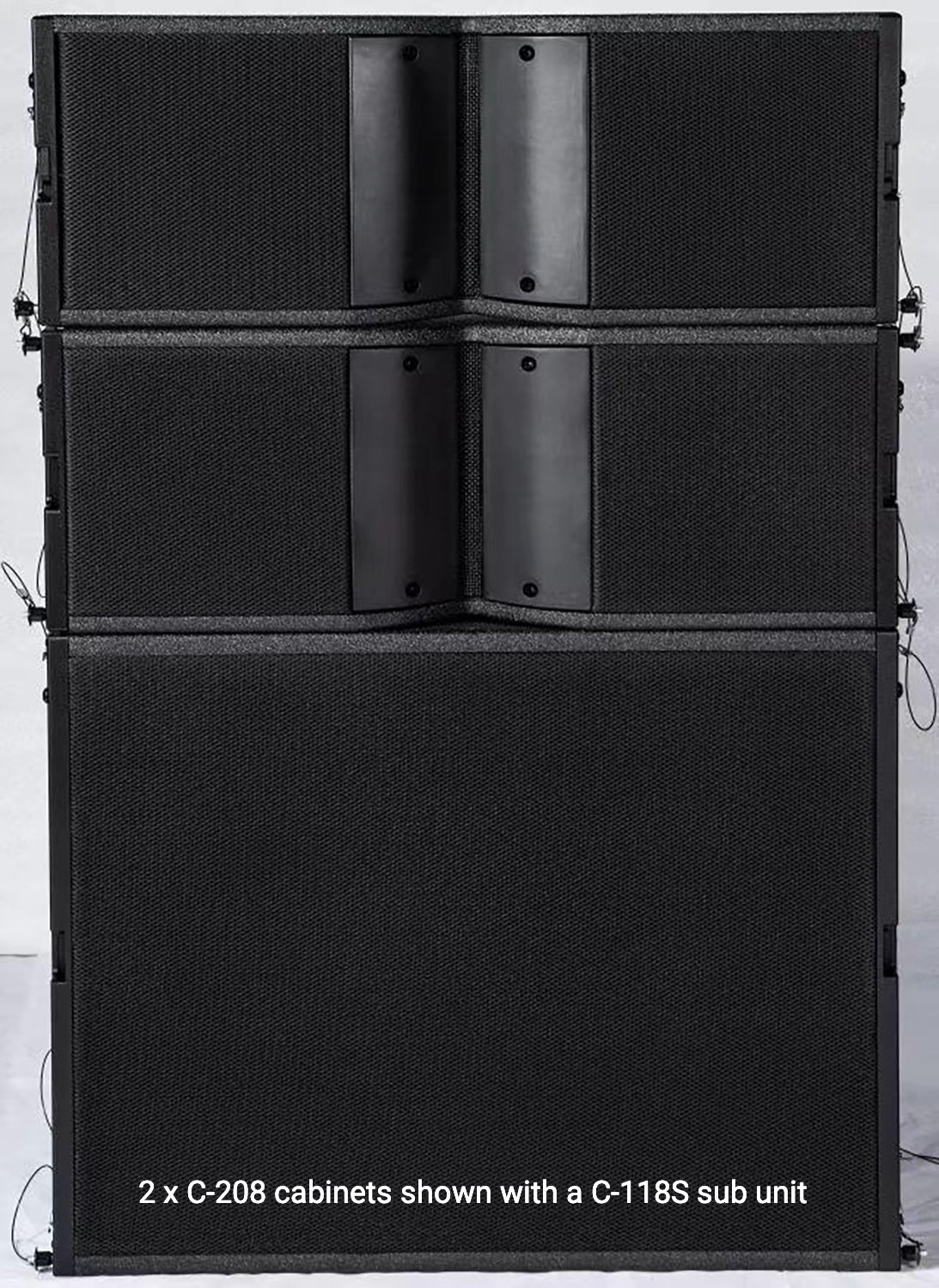 Citronic C-208 Array Cab 2 x 8in + HF 600Wrms - view 6