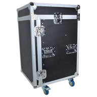 Citronic 16U 19" rack case with wheels