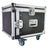 Citronic 8U 19" rack case with wheels - view 4