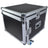 Citronic 8U 19" rack case with wheels