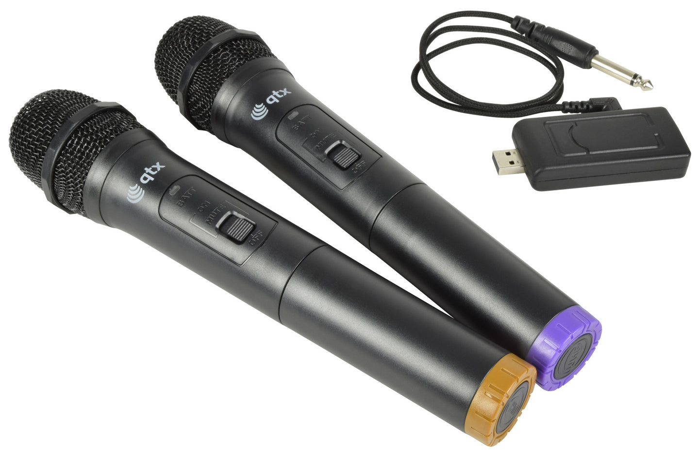 QTX U-MIC Dual Handheld UHF System 863.2+864.8MHz - view 2