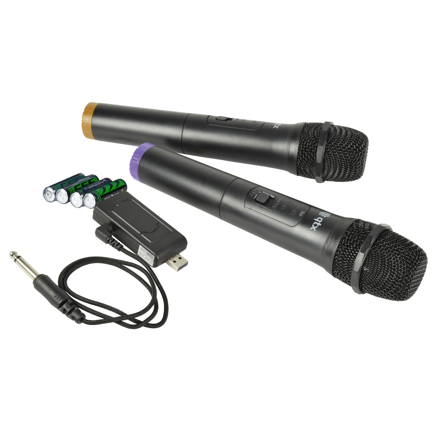 QTX U-MIC Dual Handheld UHF System 863.2+864.8MHz - view 3