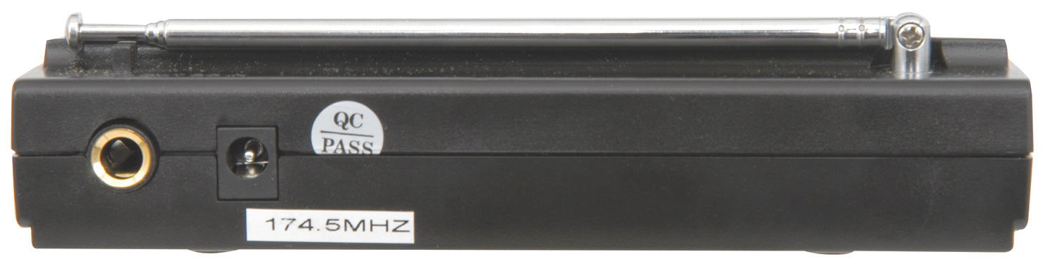 QTX VHF handheld compact wireless system - 174.5MHz - view 4