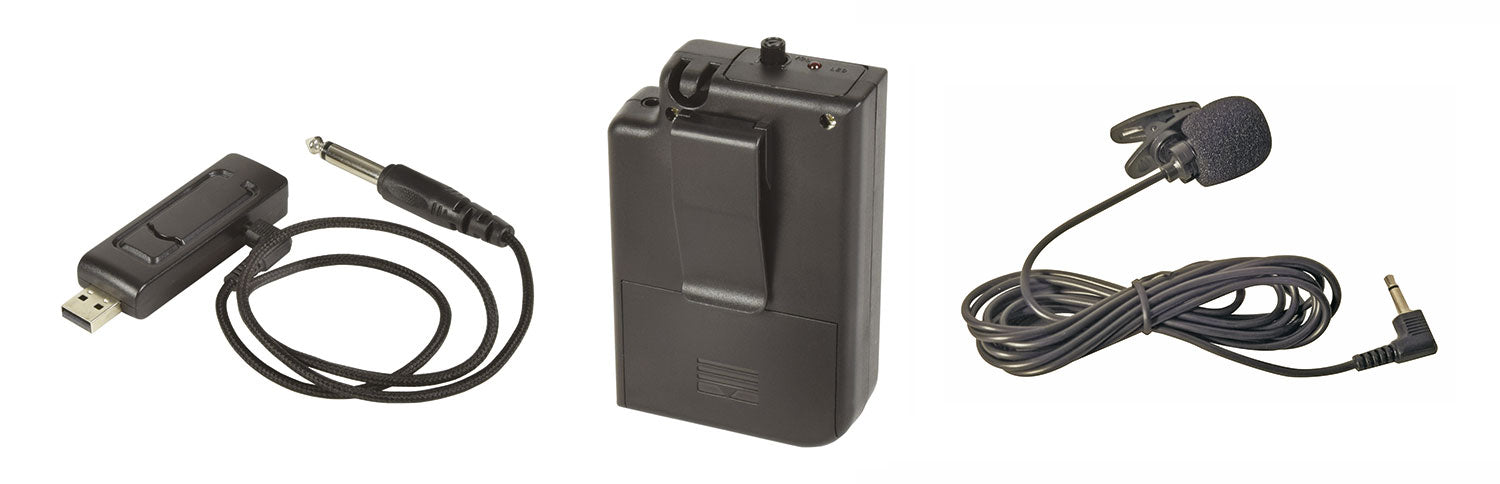 QTX U-MIC Lavalier UHF Microphone System 864.8MHz