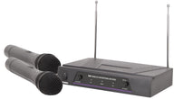 QTX VHF dual handheld wireless system - 174.1 + 175.0MHz