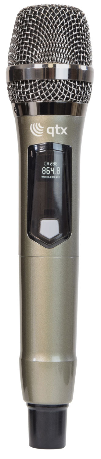 QTX J-MIC Dual UHF Handheld Microphone System - view 3