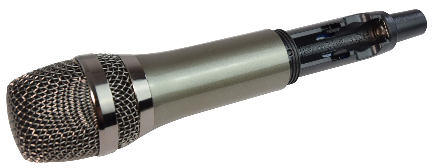QTX J-MIC Dual UHF Handheld Microphone System - view 4