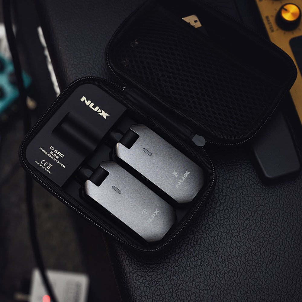 NU-X C-5RC Rechargeable Guitar Bug Set 5.8GHz - view 8