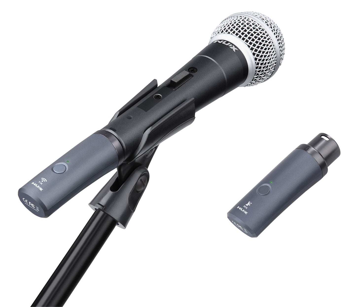 NU-X B-3RC Rechargeable Wireless XLR Mic System 2.4GHz - view 11