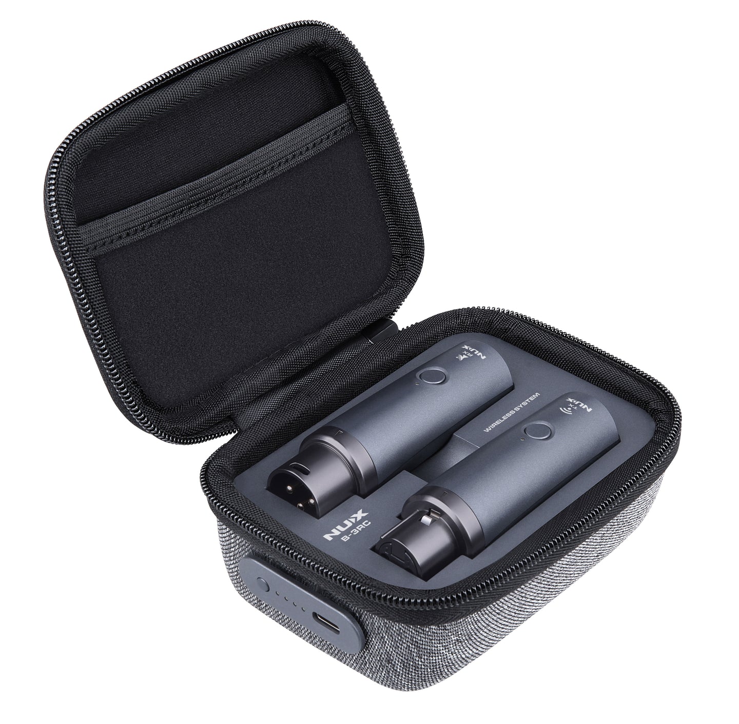 NU-X B-3RC Rechargeable Wireless XLR Mic System 2.4GHz - view 10