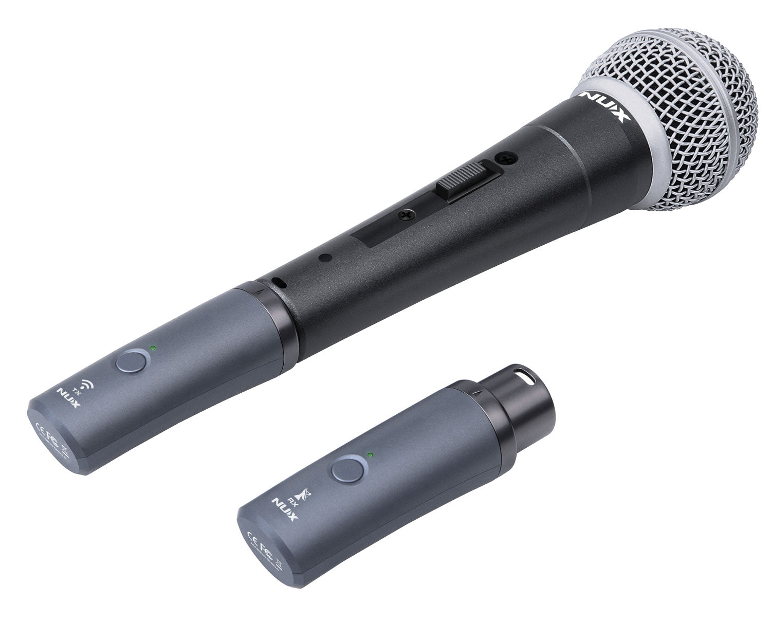 NU-X B-3RC Rechargeable Wireless XLR Mic System 2.4GHz - view 8