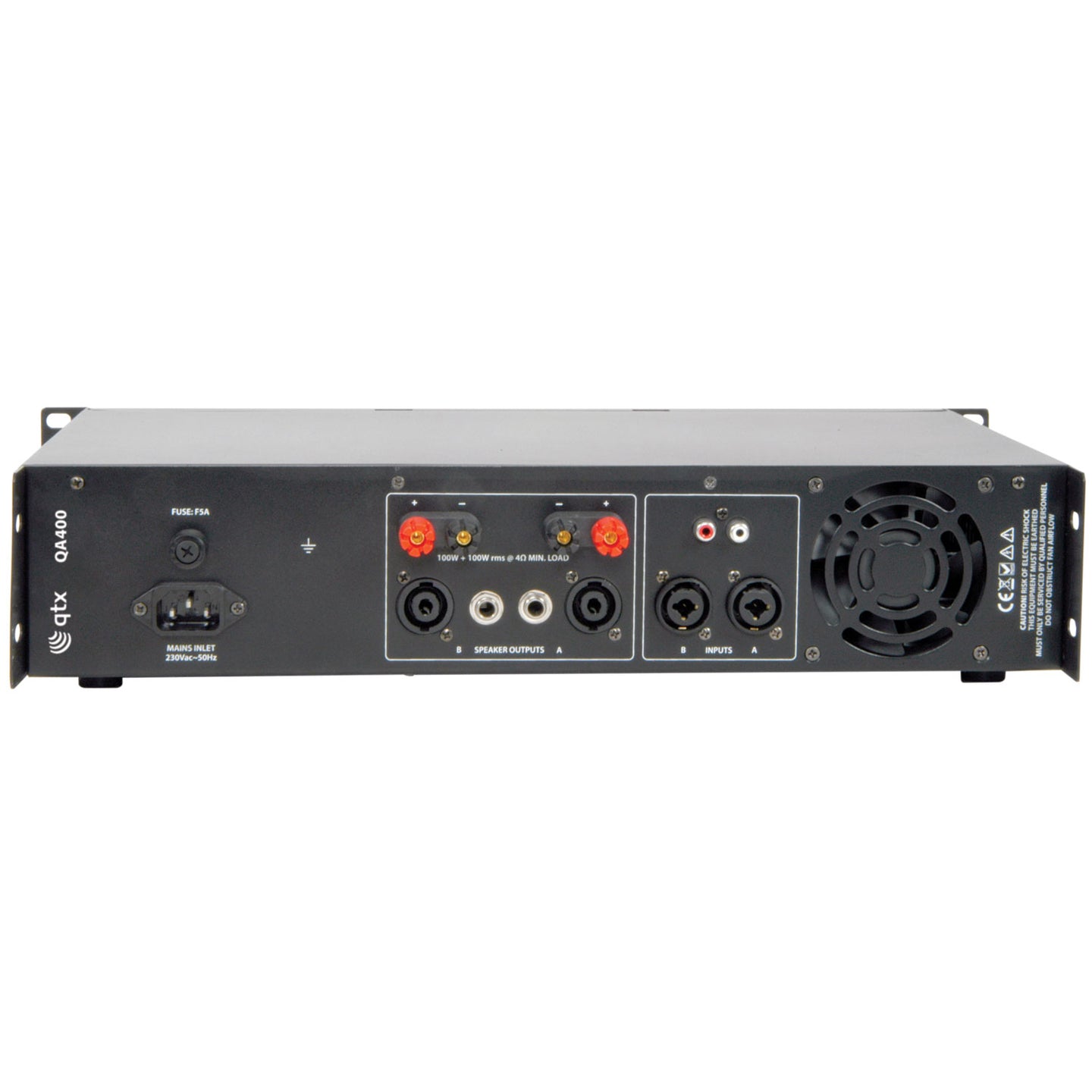 QTX QA400 Power Amplifier - view 5