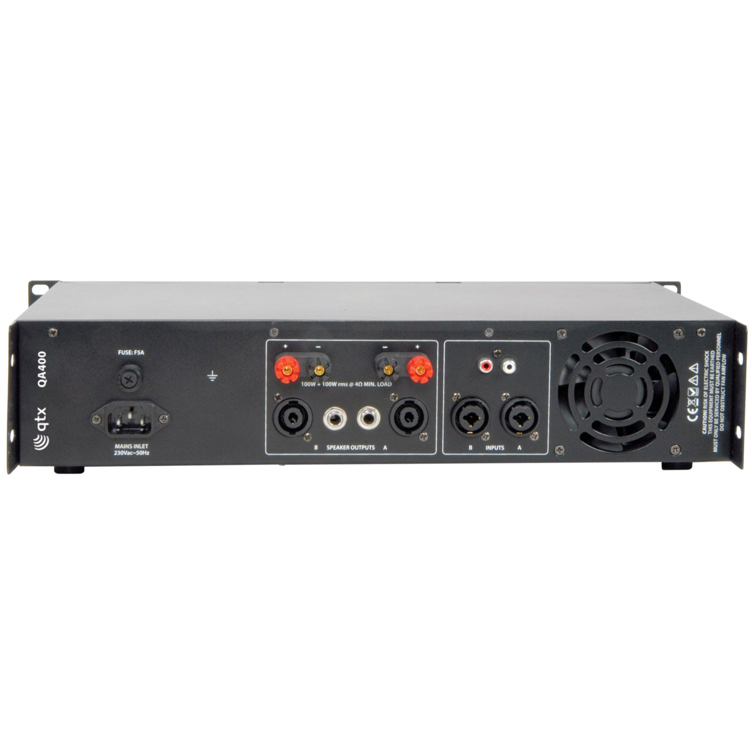 QTX QA400 Power Amplifier - view 5