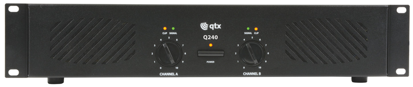 QTX Q240 power amplifier 2 x 120W