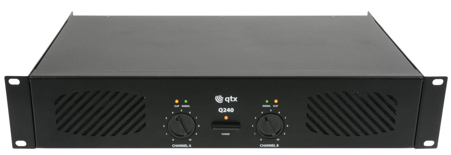 QTX Q240 power amplifier 2 x 120W - view 4
