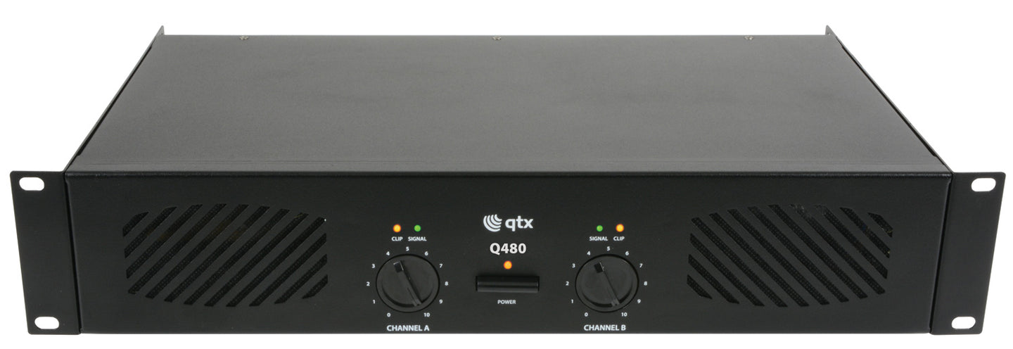 QTX Q480 power amplifier 2 x 240W - view 4