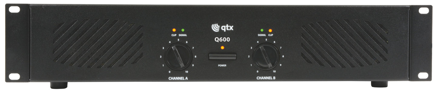 QTX Q600 power amplifier 2 x 300W