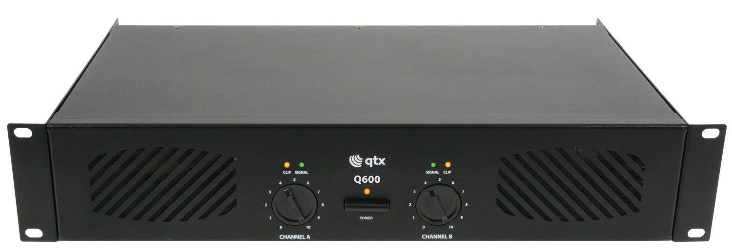 QTX Q600 power amplifier 2 x 300W - view 4