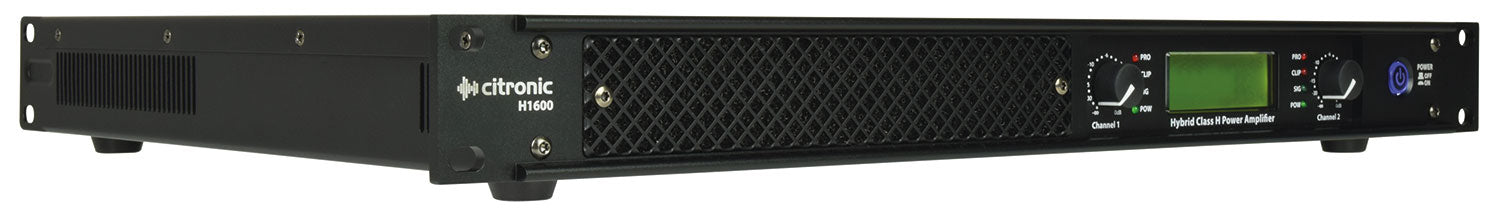 Citronic H1600 Hybrid Amp 2x650W @ 4ohm - view 2