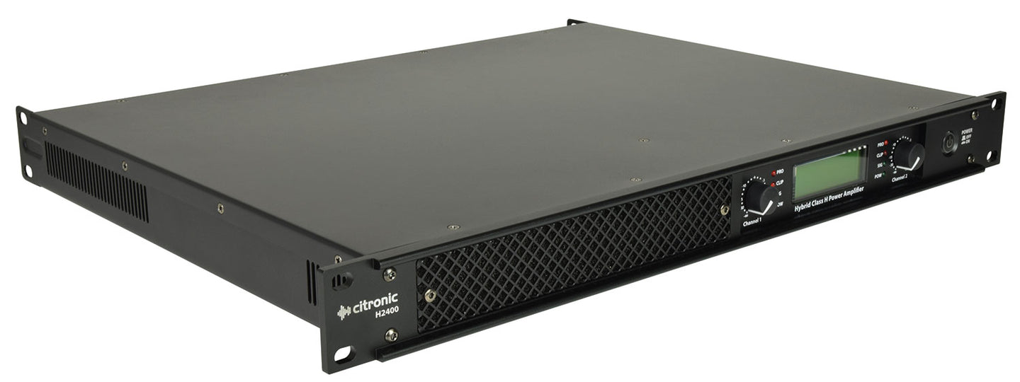 Citronic H2400 Hybrid Amp 2x900W @ 4ohm - view 4