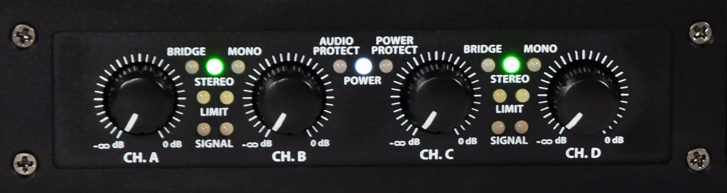 Citronic D4200 Quad Amplifier 4 x 200Wrms - view 2