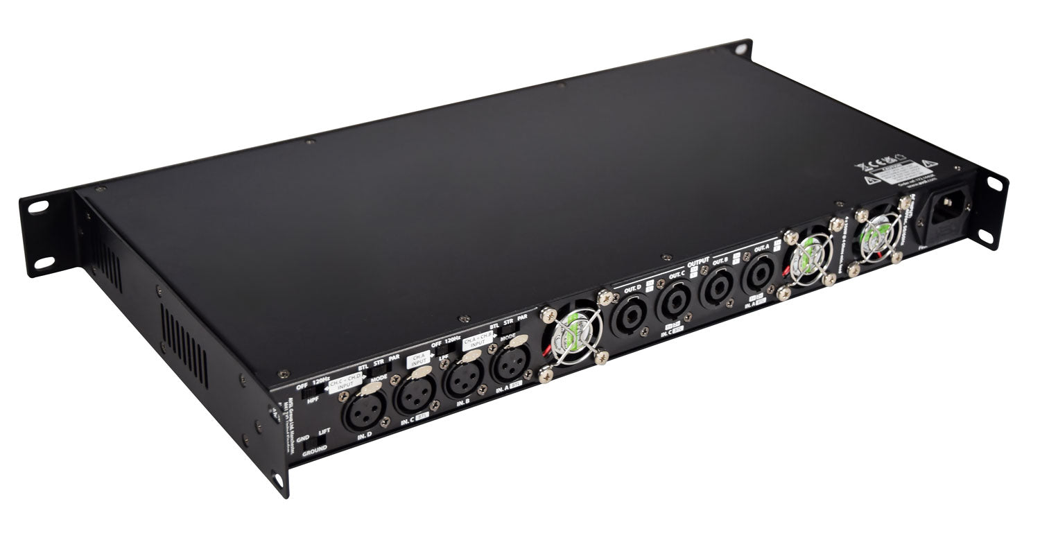 Citronic D4350 Quad Amplifier 4 x 350Wrms - view 5
