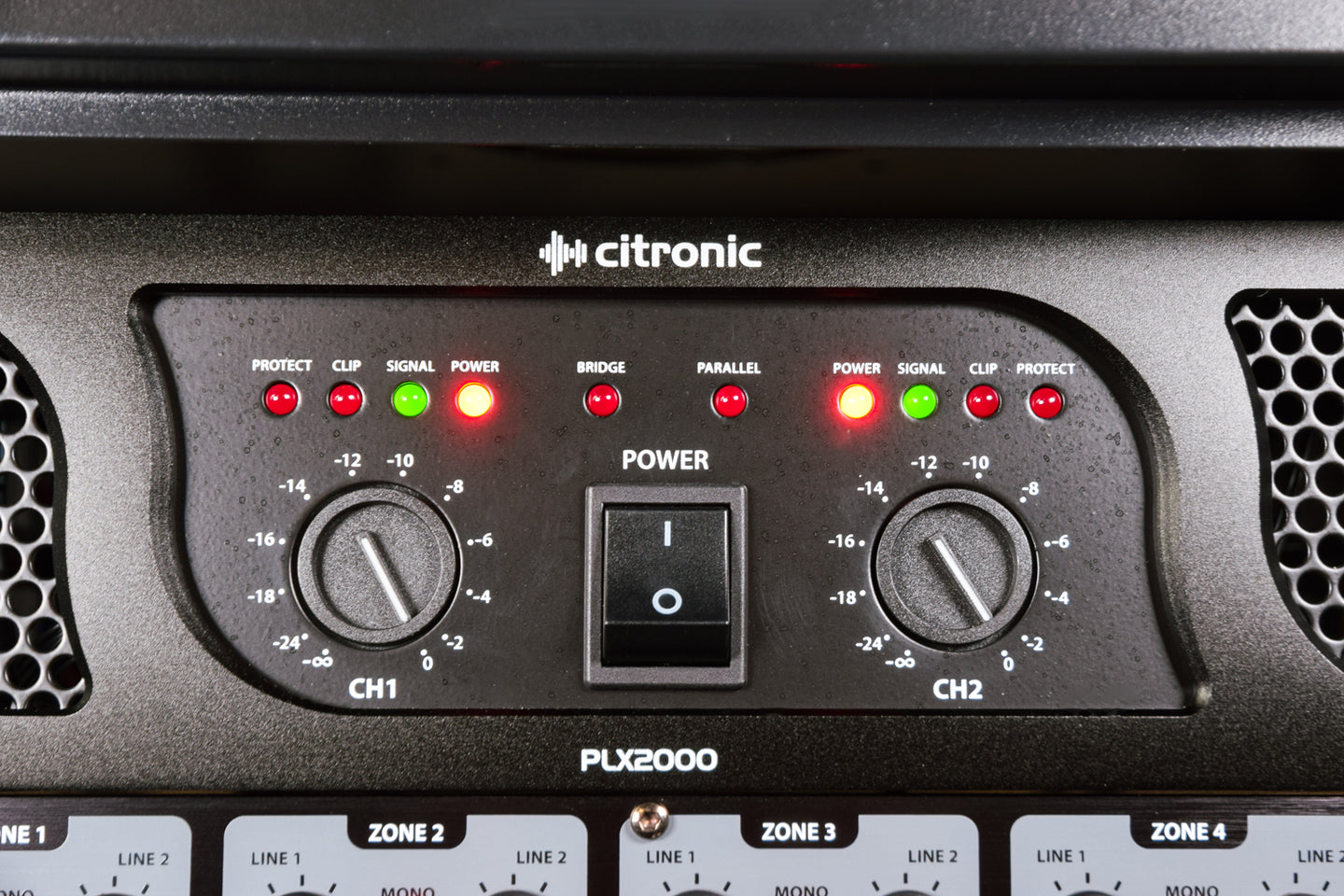 Citronic PLX2000 power amplifier, 2 x 700W @ 4 Ohms - view 5