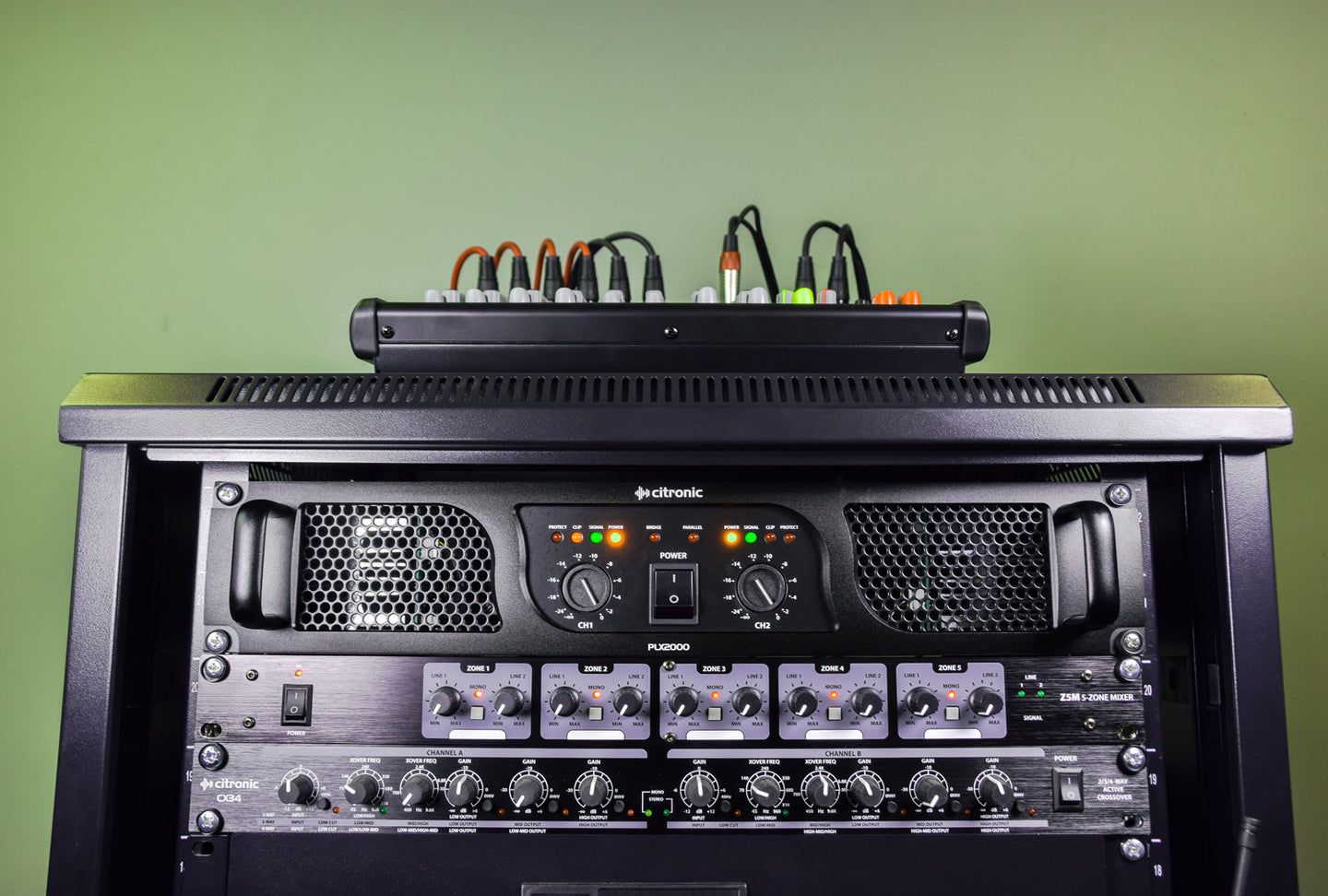 Citronic PLX2000 power amplifier, 2 x 700W @ 4 Ohms - view 7