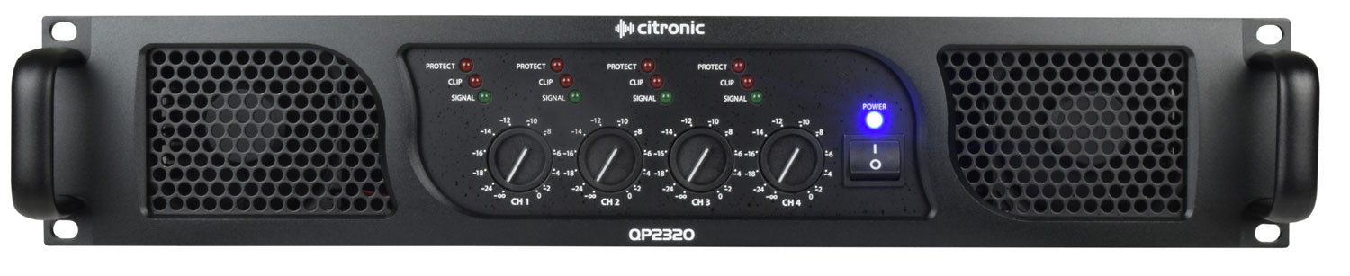 Citronic QP2320 quad power amp 4 x 580W