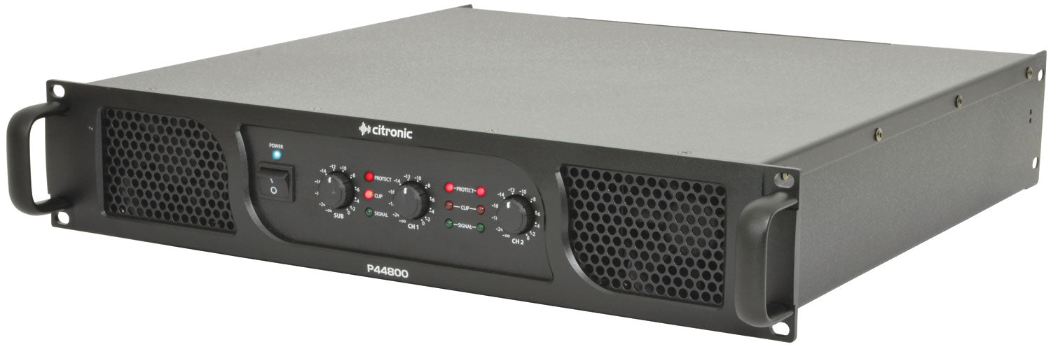 Citronic P44800 Amp 2 x 400W + 800W Sub - view 2
