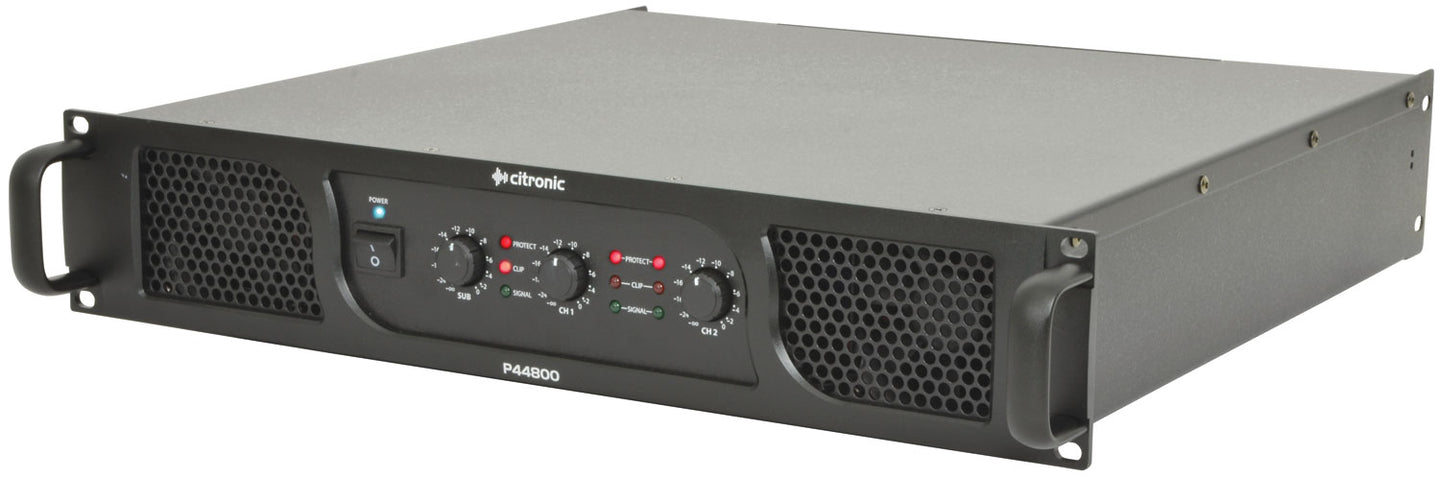 Citronic P44800 Amp 2 x 400W + 800W Sub - view 2