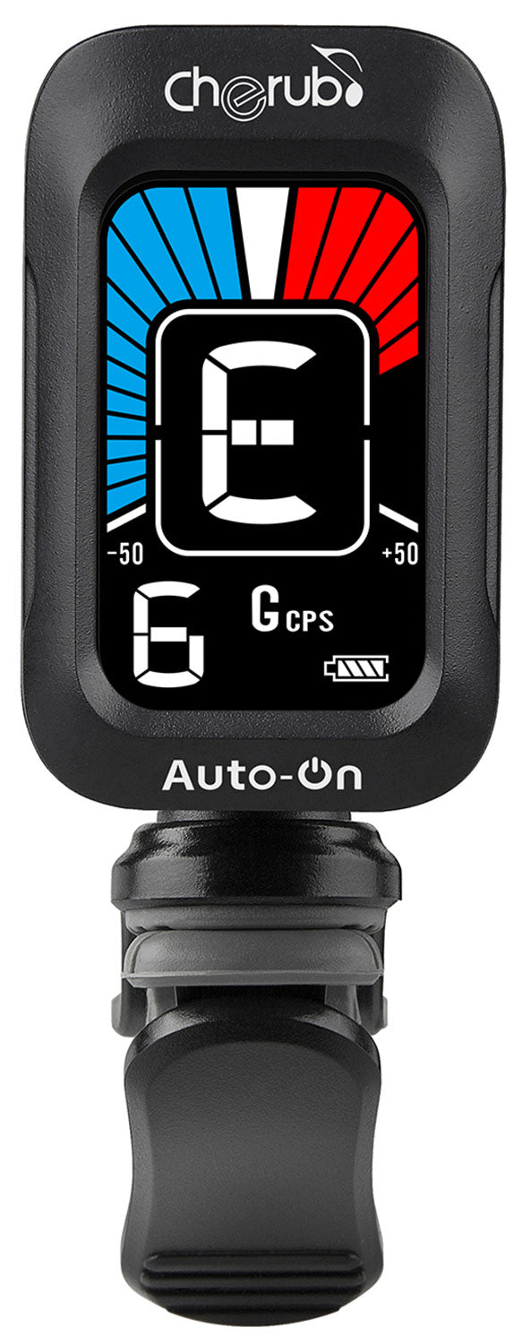 Cherub WST-645 Tilt-On Rechargeable Clip Tuner