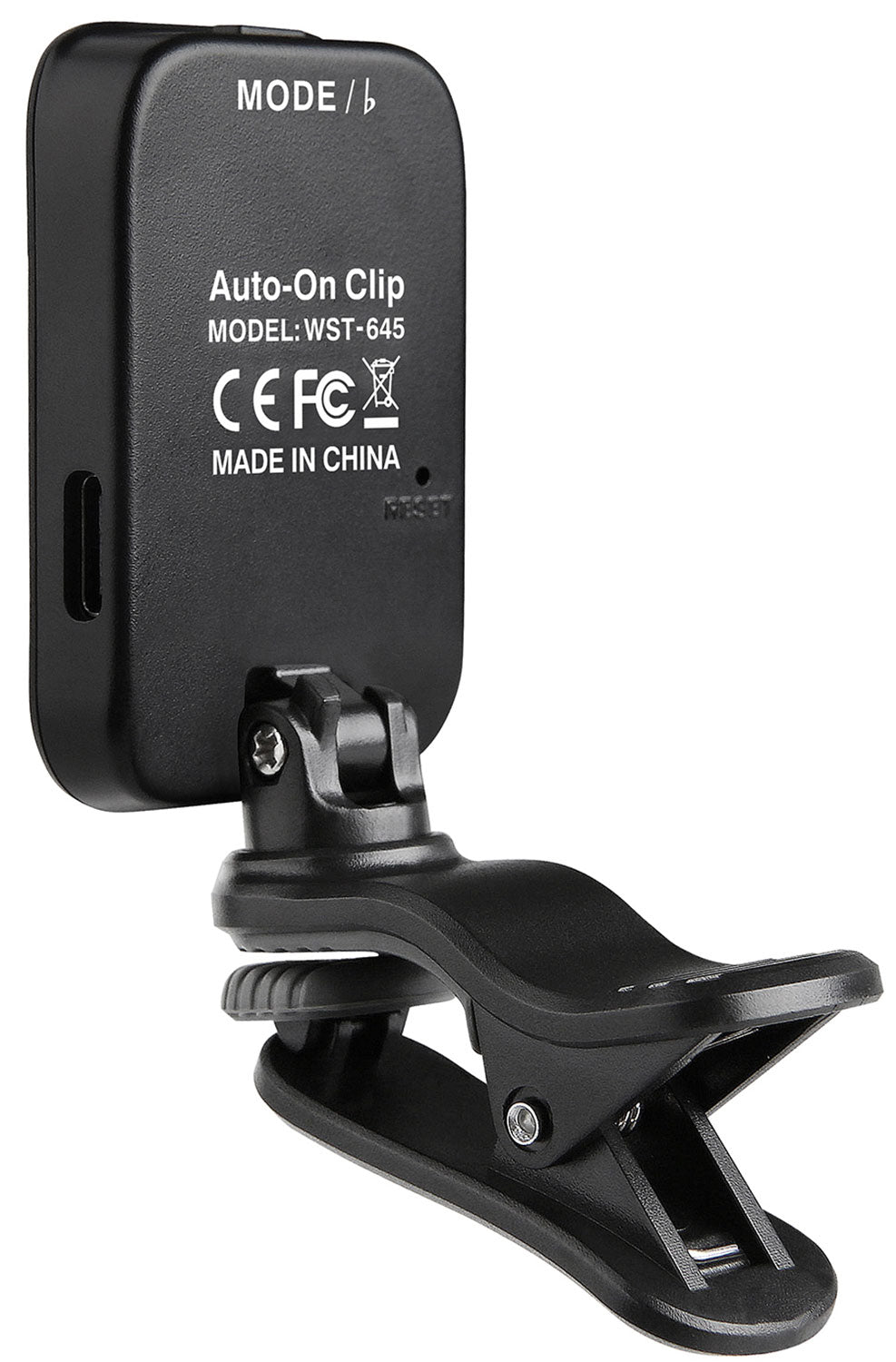 Cherub WST-645 Tilt-On Rechargeable Clip Tuner - view 2