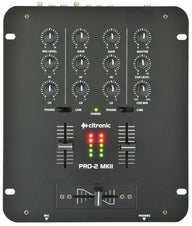 Citronic Pro-2 MKII DJ Mixer 2-Channel