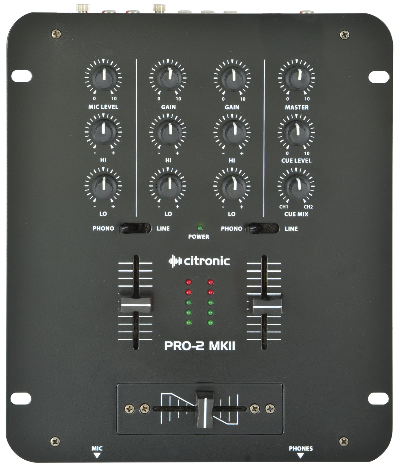 Citronic Pro-2 MKII DJ Mixer 2-Channel - view 4