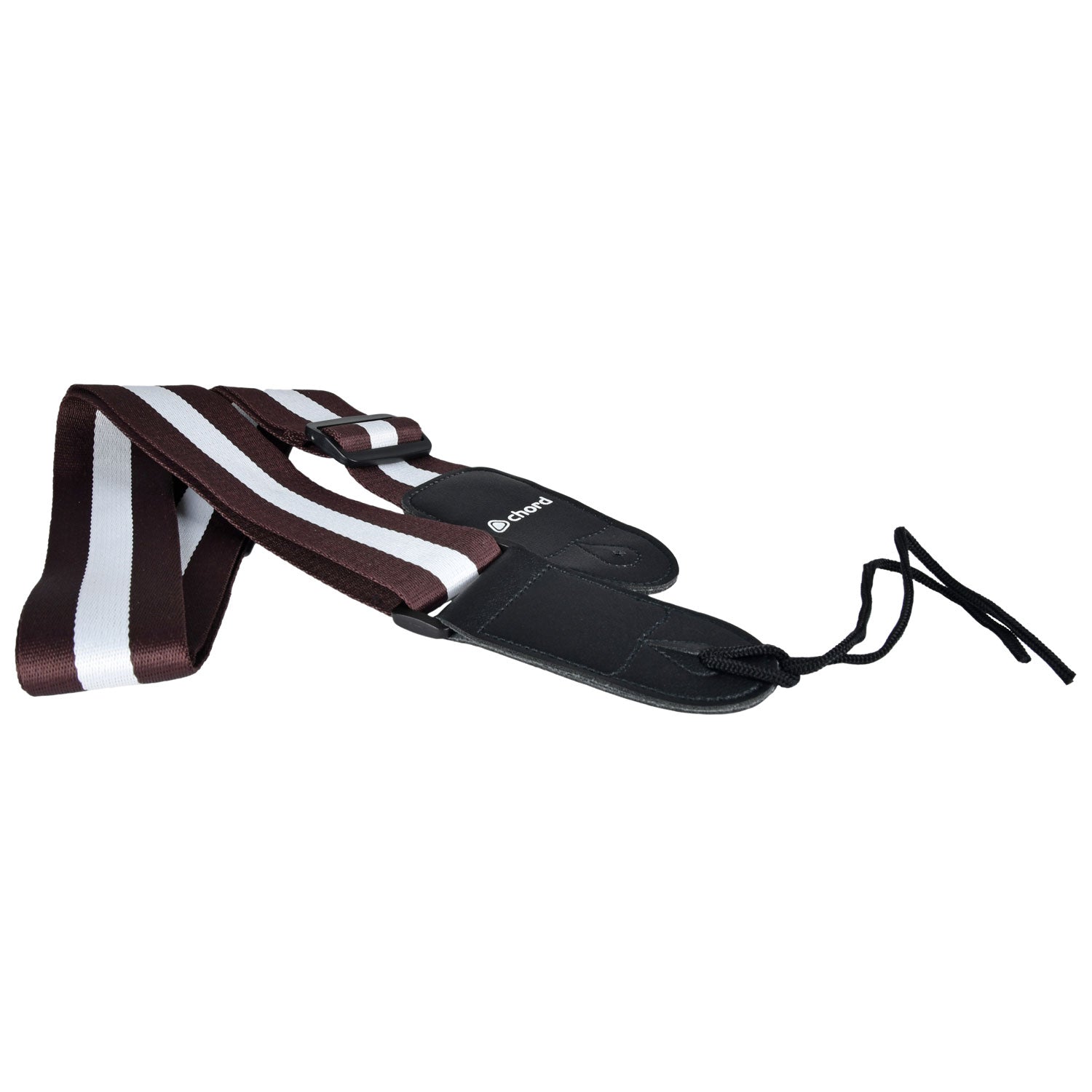 Chord Guitar Strap Webbing Brown & White