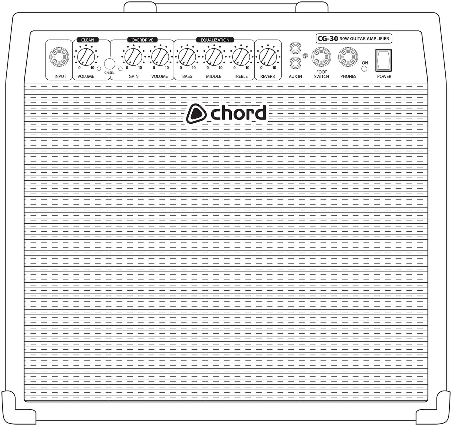 Chord CG-30 Guitar Amplifier 30w - view 4