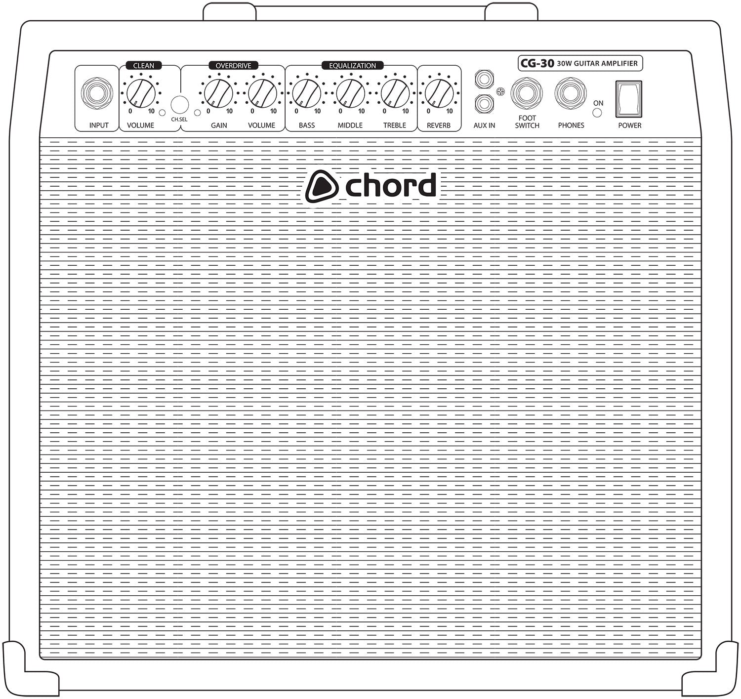 Chord CG-30 Guitar Amplifier 30w - view 4