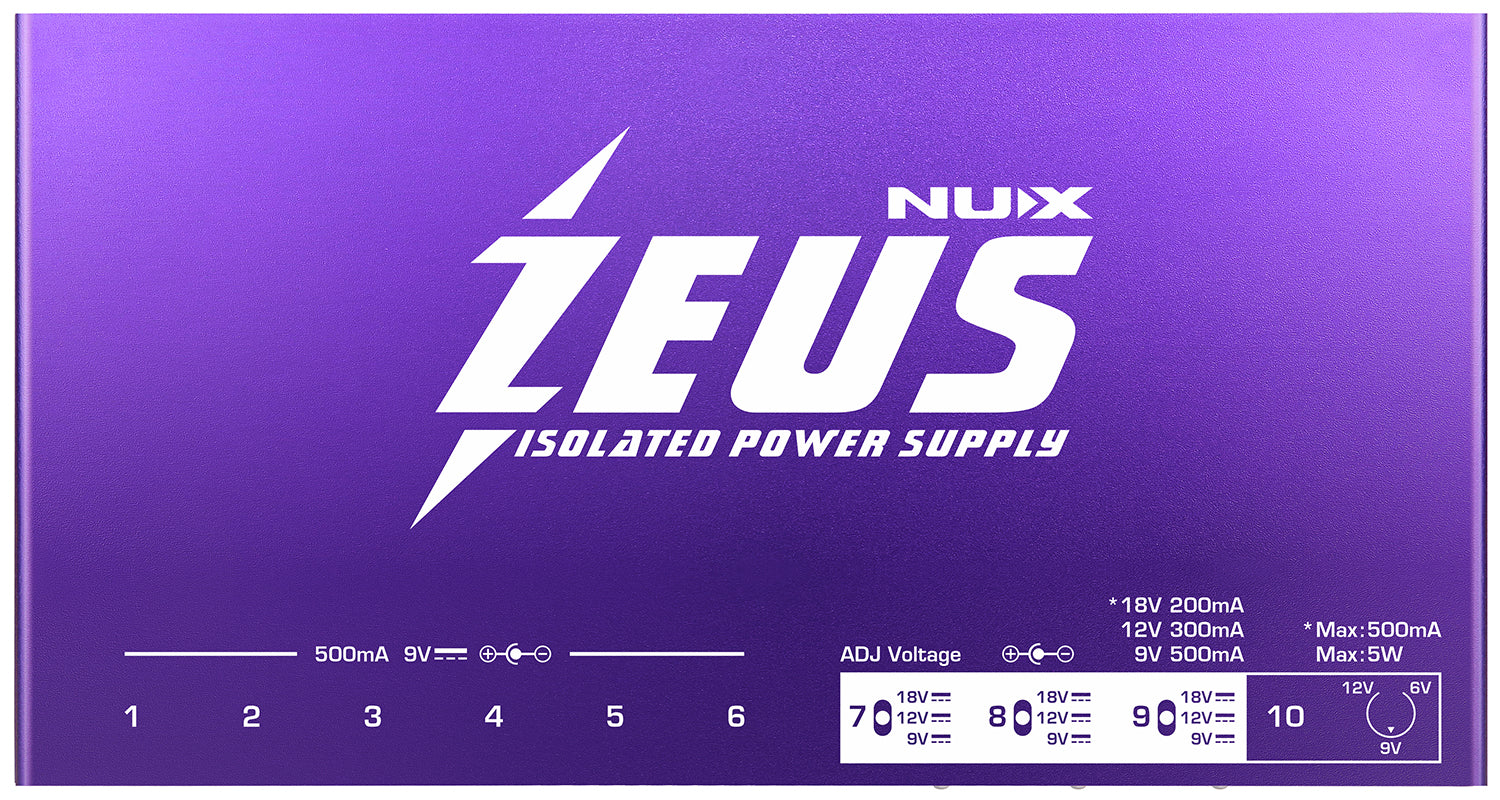 NU-X Zeus Guitar Pedal Power Supply - view 9