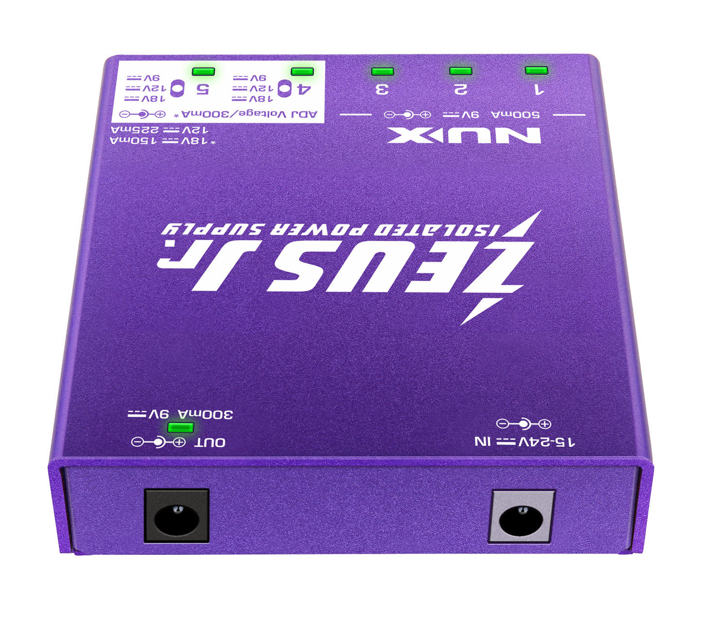 NU-X Zeus Jr. Guitar Pedal Power Supply - view 5