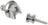 Chord Set of 2 strap locks for guitar - chrome - view 4