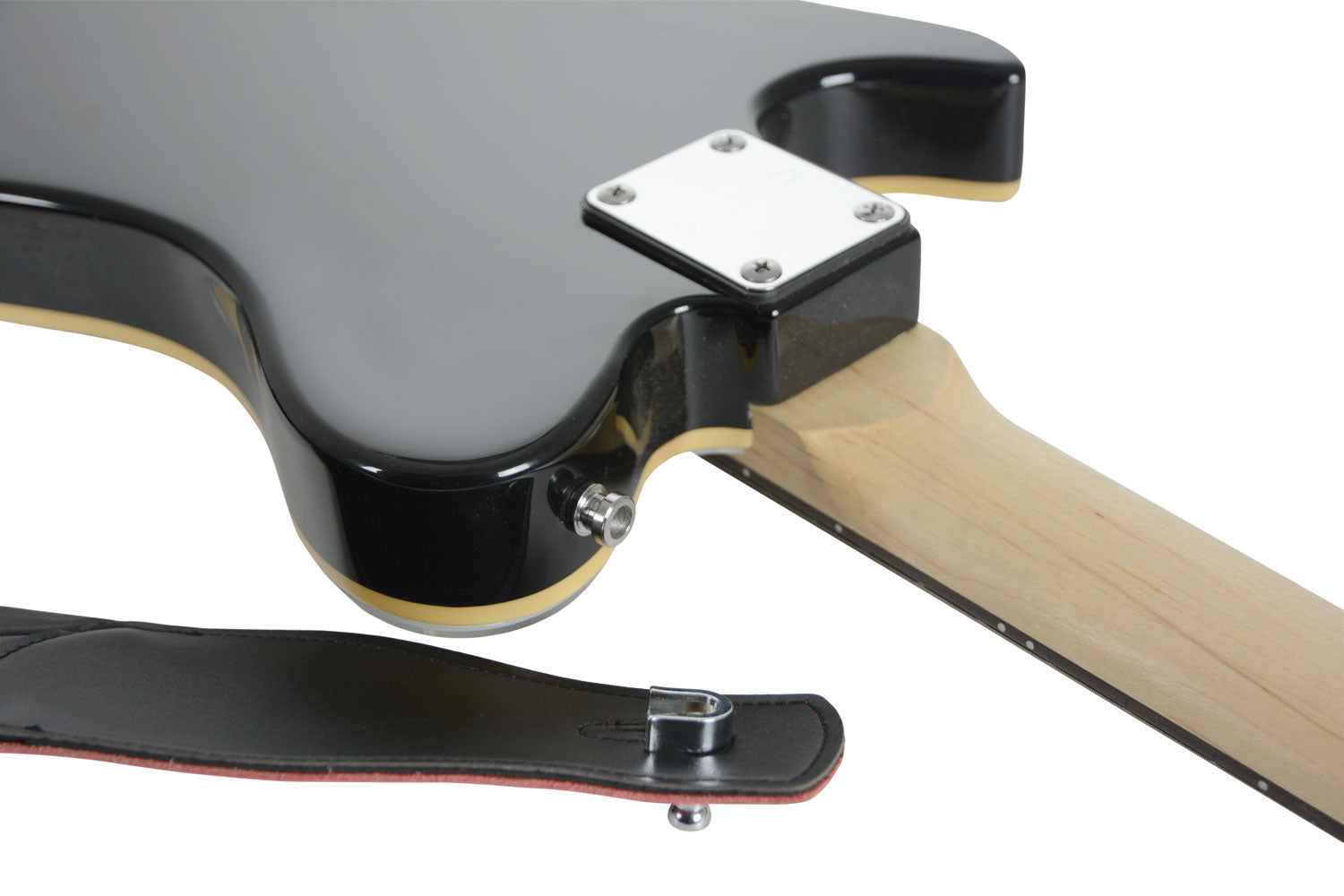 Chord Set of 2 strap locks for guitar - chrome - view 2