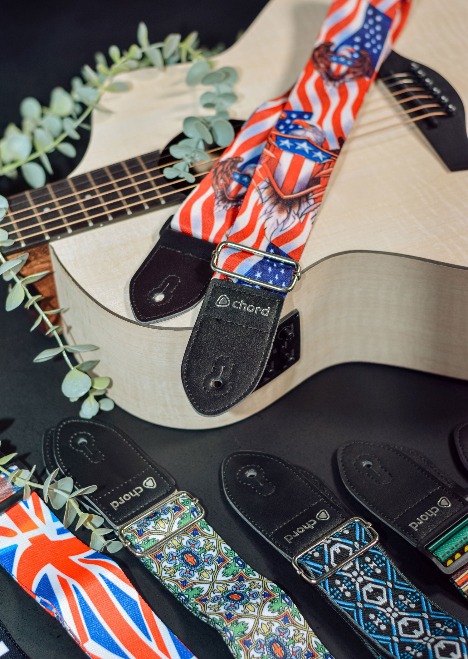 Chord USA Eagle Deluxe Guitar Strap - view 4