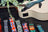 Chord Blue Jacquard Deluxe Guitar Strap - view 4