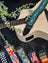 Chord Blue Floral Deluxe Guitar Strap - view 5