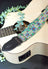 Chord Multi-colour Floral Deluxe Guitar Strap - view 5